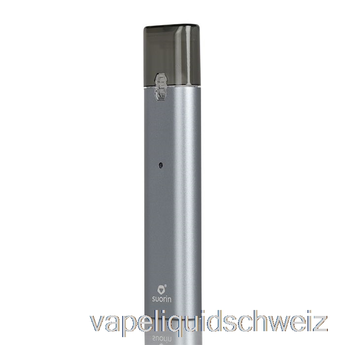 Suorin Ishare Single Portable Pod Kit Metal Edition – Grau Vape Liquid E-Liquid Schweiz